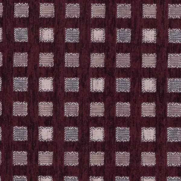 Picture of Cairo Wine upholstery fabric.