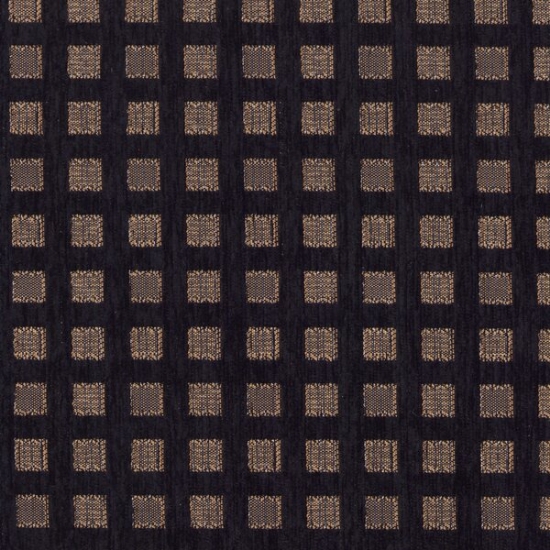 Picture of Cali Black upholstery fabric.