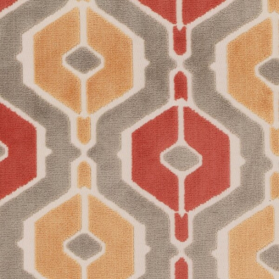 Picture of Dellan Coral upholstery fabric.