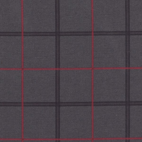 Picture of Drake Charcoal upholstery fabric.
