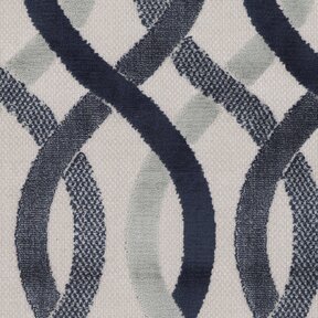Picture of Evenflow Midnight upholstery fabric.