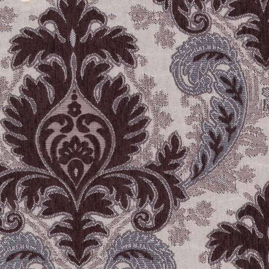 Picture of Grenada Dark Brown upholstery fabric.