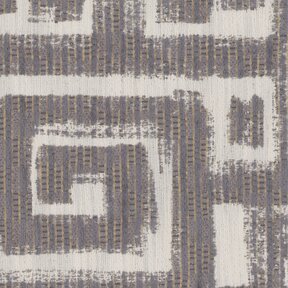Picture of Labyrinth Pewter upholstery fabric.