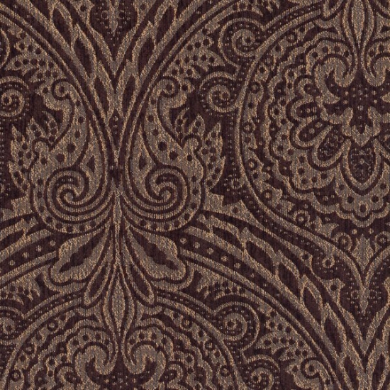 Picture of Medellin Dark Brown upholstery fabric.