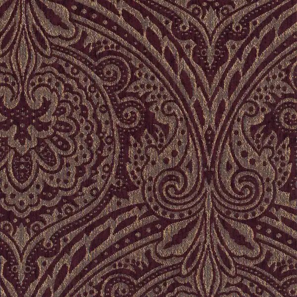 Picture of Medellin Wine upholstery fabric.