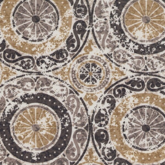 Picture of Taraz Graphite upholstery fabric.