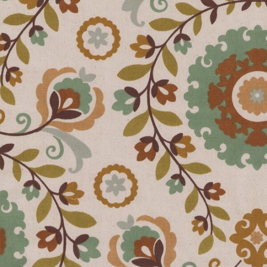 Picture of Veronica Sassafrass upholstery fabric.