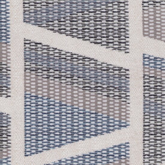 Picture of A Frame Blue upholstery fabric.