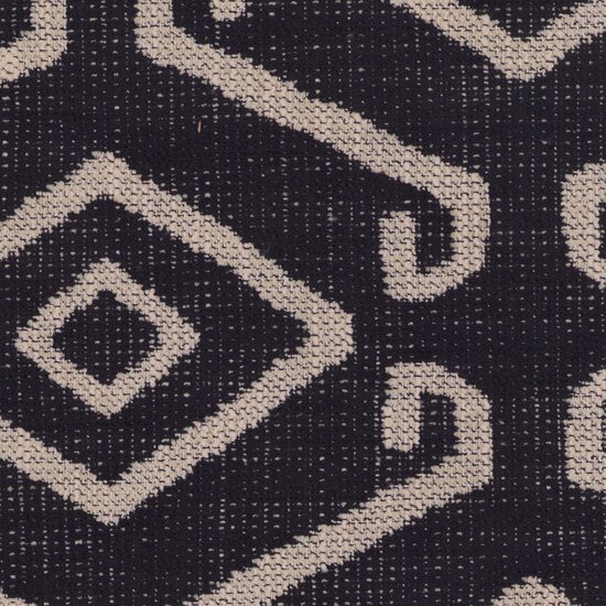 Picture of Amari Black upholstery fabric.