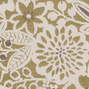 Picture of Flora Kiwi upholstery fabric.