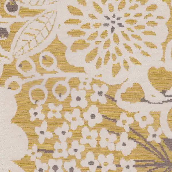 Picture of Flora Sun upholstery fabric.