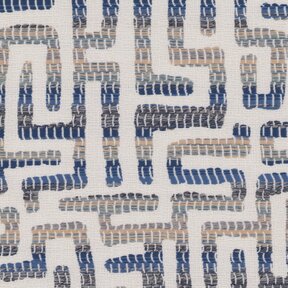 Picture of Kuba Denim upholstery fabric.