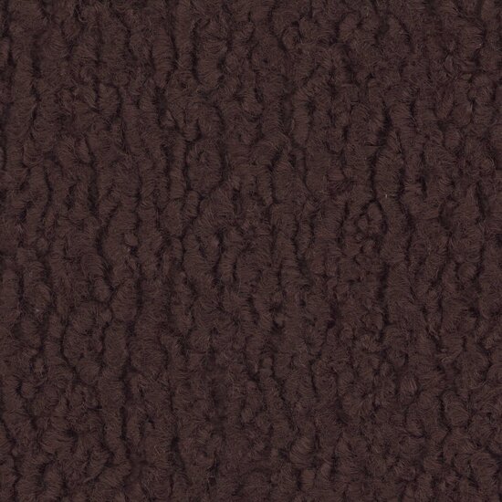 Picture of Sheepskin Chocolate upholstery fabric.