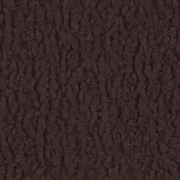 Picture of Sheepskin Chocolate upholstery fabric.