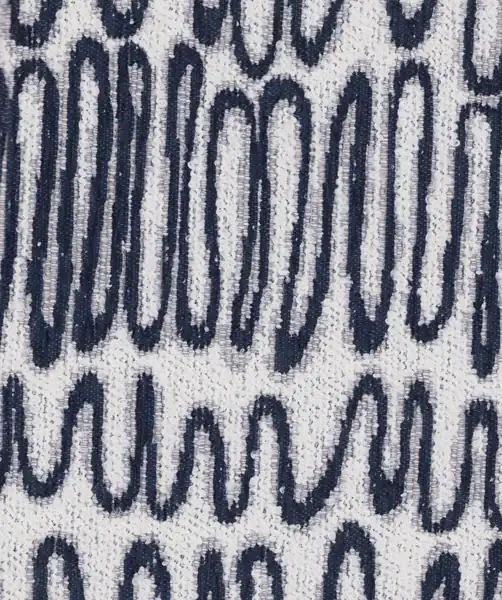 Picture of Amalfi Navy upholstery fabric.