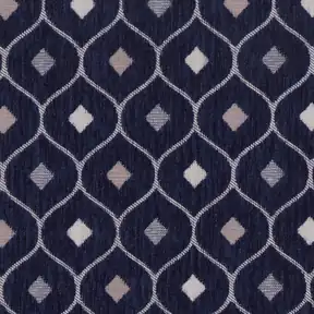 Picture of Sangria Navy upholstery fabric.