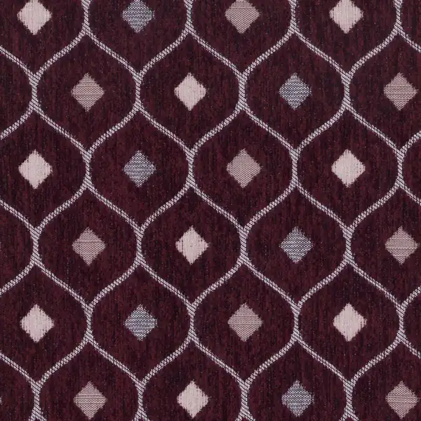 Picture of Sangria Wine upholstery fabric.