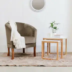 Bella Cocoa upholstered chair