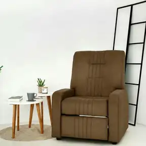 Bella Cognac upholstered chair