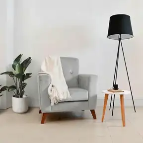 Bella Grey upholstered chair