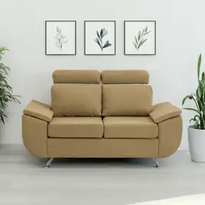 Bella Honey upholstered sofa