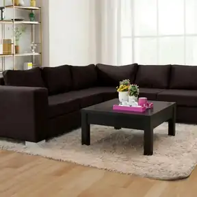 Bella Purple upholstered sofa