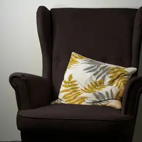 Bella Purple upholstered chair