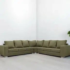 Bella Taupe upholstered sofa