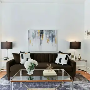 Passion Suede Chocolate upholstered sofa