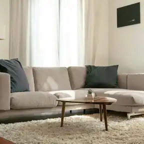 Passion Suede Oyster upholstered sofa