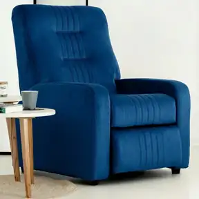 Passion Suede Sea upholstered chair