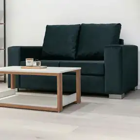 Bella Midnight upholstered sofa