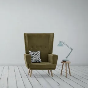 Bella Tarragon upholstered chair