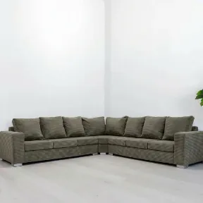 Navarro Taupe upholstered sofa
