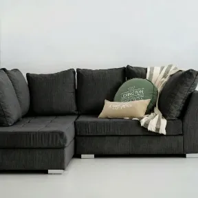 Navarro Pewter upholstered sofa