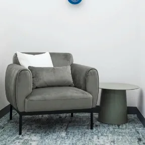 Bella Dove upholstered chair