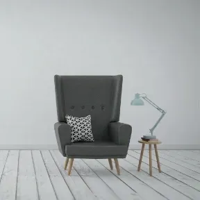 Renegade Charcoal upholstered chair