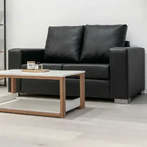 Renegade Black upholstered sofa
