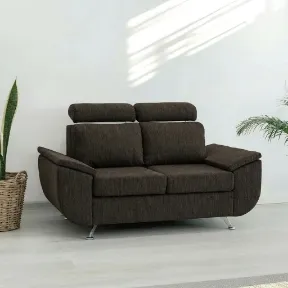 Sinbad Dark Brown upholstered sofa