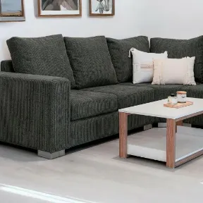 Sinbad Charcoal upholstered sofa