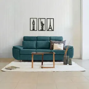 Barcelona Turquoise upholstered sofa