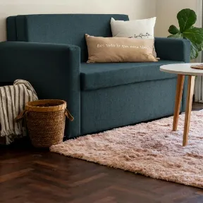 Barcelona Navy upholstered sofa