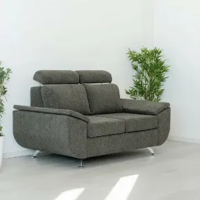 Milkyway Silver upholstered sofa
