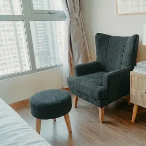 Milkyway Navy upholstered chair