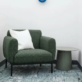 Milkyway Mint upholstered chair