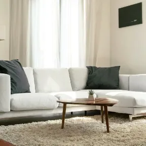 Cape Cod Washed White upholstered sofa