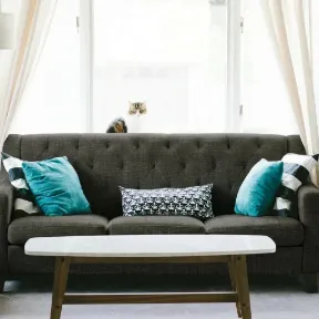 Bennett Timber upholstered sofa