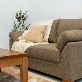 Bennett Almond upholstered sofa