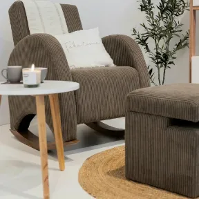 Memphis Mocha upholstered chair