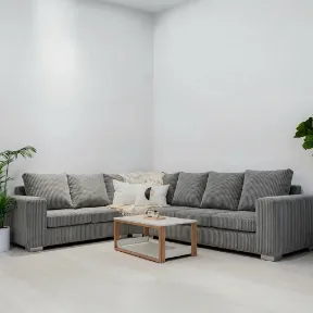 Memphis Fog upholstered sofa